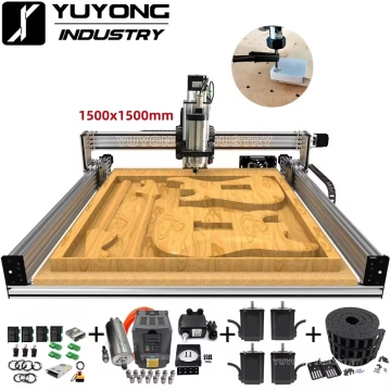 1515 Kit completo CNC de chumbo: 1500 mm x 1500mm Máquina de roteador para escultura e gravura