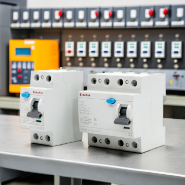 50/60Hz Residual Current Circuit Breaker 2/4 Pole RCCB 16-63A