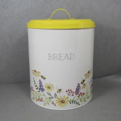 Home Basics Tin Kitchen Food Storage Canister