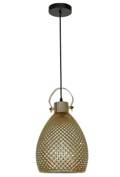 Vintage Lighting Glass Pendant Chandelier