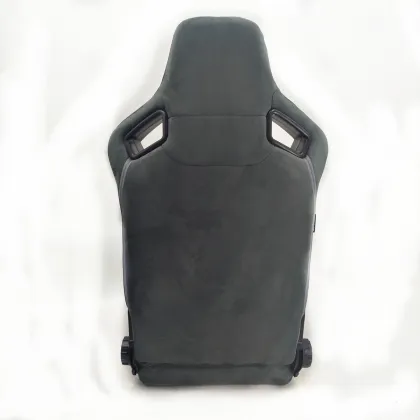 Adjustable Gray PVC leather universal racing car seats