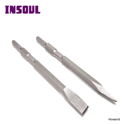 Broca de impacto espiral