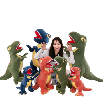 Wholesale Tyrannosaurus Rex Plush Toy - Large Dinosaur Cloth Doll for Boys' Birthday Gift