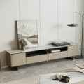 Modern Elegance book shelf TV Console with doors