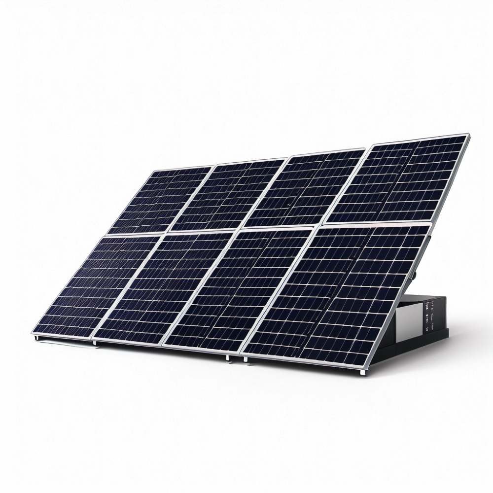 All Black Bifacial Mono 360W Solar Panel