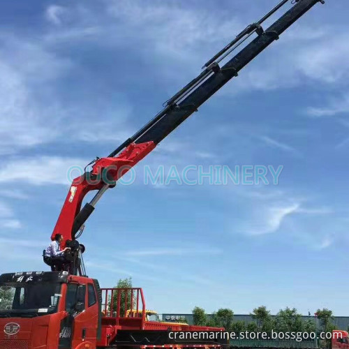 20T Foldable Boom Truck Mounted Crane With High Performance Cormach