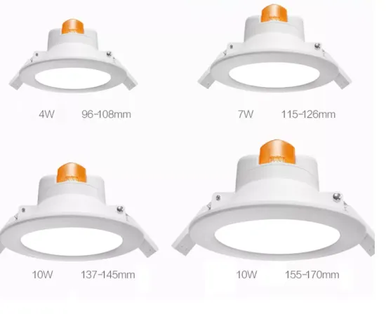 dimmable wifi down light,12w 6w optional