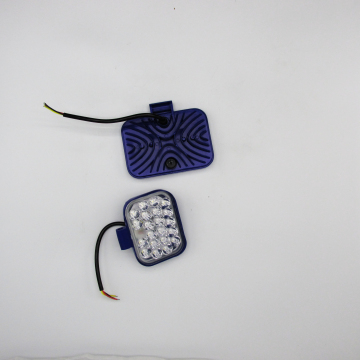 Waterproof LED Square Work Light 48W 16LED for 12V SUV 4WD 4x4 Trucks and Tractors