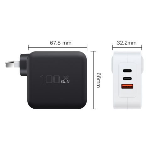 Adaptateur puissant du chargeur PD 100W avec CE Rohs