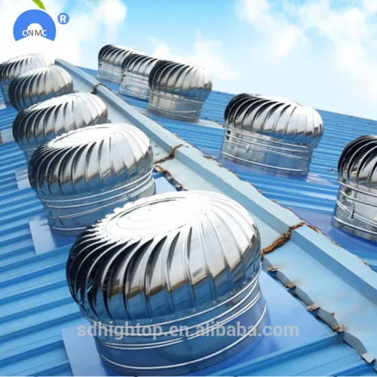 Roof extractor fan wind driven turbine air ventilator roof fan