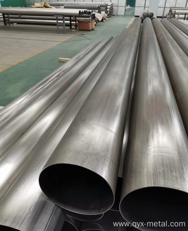 Titanium seamless ASTM B338 heat exchanger tube