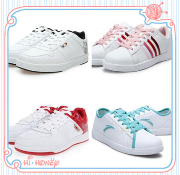 Girls' Canvas Skateboard Shoes (HY-BS13005)