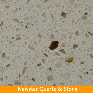 NQ3070Y--Newstar multi color ivory coast Best Quality Interior Floor Tiles Artificial Quartz Stone