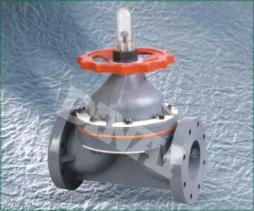 Corrosion Resistant Lined Diaphragm Valves , Ptfe Lined Ball Valves For Chemical Industry