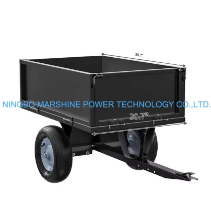 Small ATV Utility Trailer Single Axle 500LBS Trailer Utility