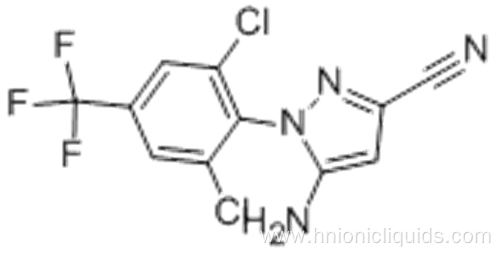 1H-Pyrazole-3-carbonitrile,5-amino-1-[2,6-dichloro-4-(trifluoromethyl)phenyl]- CAS 120068-79-3