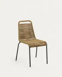 Durable Outdoor Rattan Chair with Lightweight Aluminum Frame