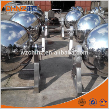 Newest stainless steel 304/316L industrial cooking pot with mixer