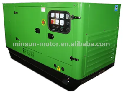 water cooled portable small diesel generator silent soundproof type 220v