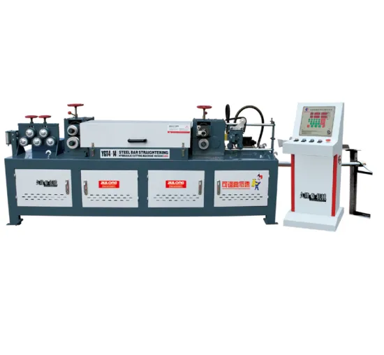 CNC automatic steel bar straightening and cutting integrated equipment