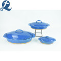 Baking pans ceramic handle bakeware with lid