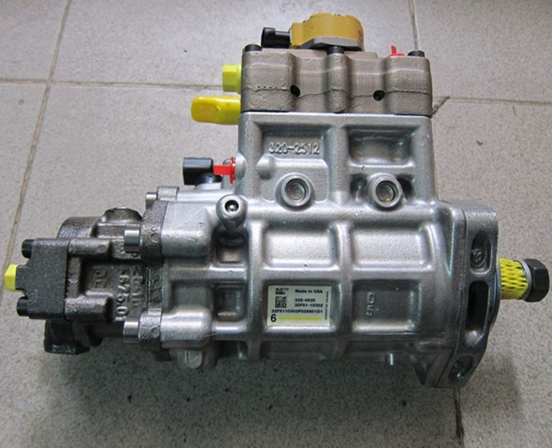 6217-71-1121 أصلي KOMATSU SA6D140 FUEL PUMP ASS&#39;Y