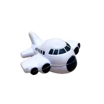 OEM Big Squishy Stress Relief Toys: Jumbo Airplane Shape Squeeze Balls for Boys and Kids