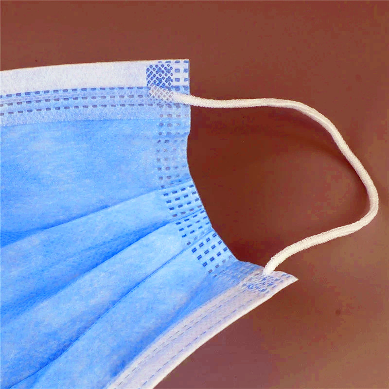 Disposable No Odor 3 Ply Protective Mouth Mask 