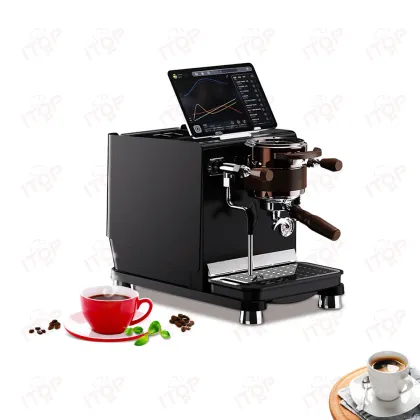 Electric Espresso Maker: Dual Boiler Single-Head Semi-Automatic Coffee Machine