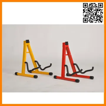 A Frame Acoustic & Eletric Guitar Stand Guitar Accessories J-40B wooden guitar stand