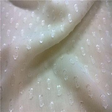Weaving dyeing 75D clipping and carving chiffon fabric, customized request are accepted