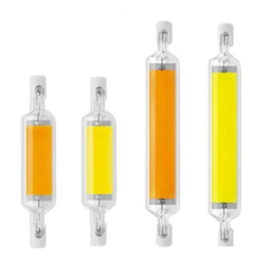 Dimmable R7S LED COB Double-Ended Lamp - Replaces Halogen, 220V/110V, 78mm x 118mm