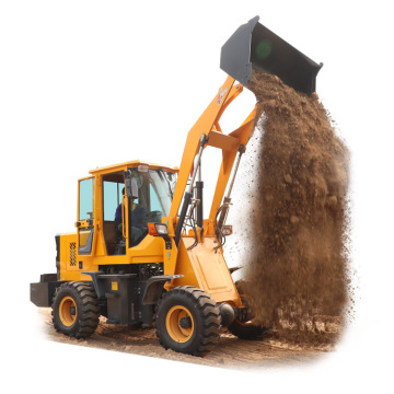 निर्माता 0.8ton से 5ton से आर्टिकुलेटेड फ्रंट लोडर मिनी व्हील लोडर