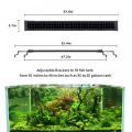Светодиодная лампа с пресноводным рыбным аквариумом для растений