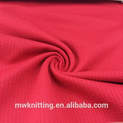 Dri Fit brushed tricot mesh fabric for custom sweat suit