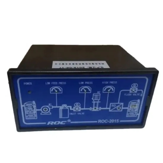 Single Stage RO Controller ROC 2008 ROC2015 ROC 2315 Reverse Osmosis Smart PLC Controller