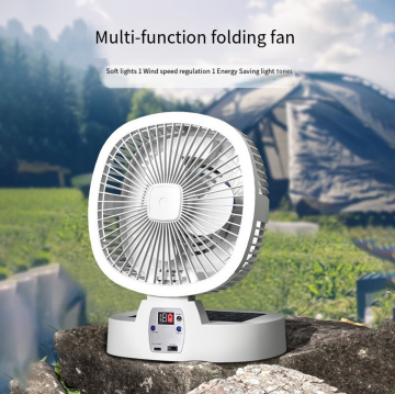Portable Solar Fan: USB Powered for Dorms, Camping, and Office Use - Quiet and Small