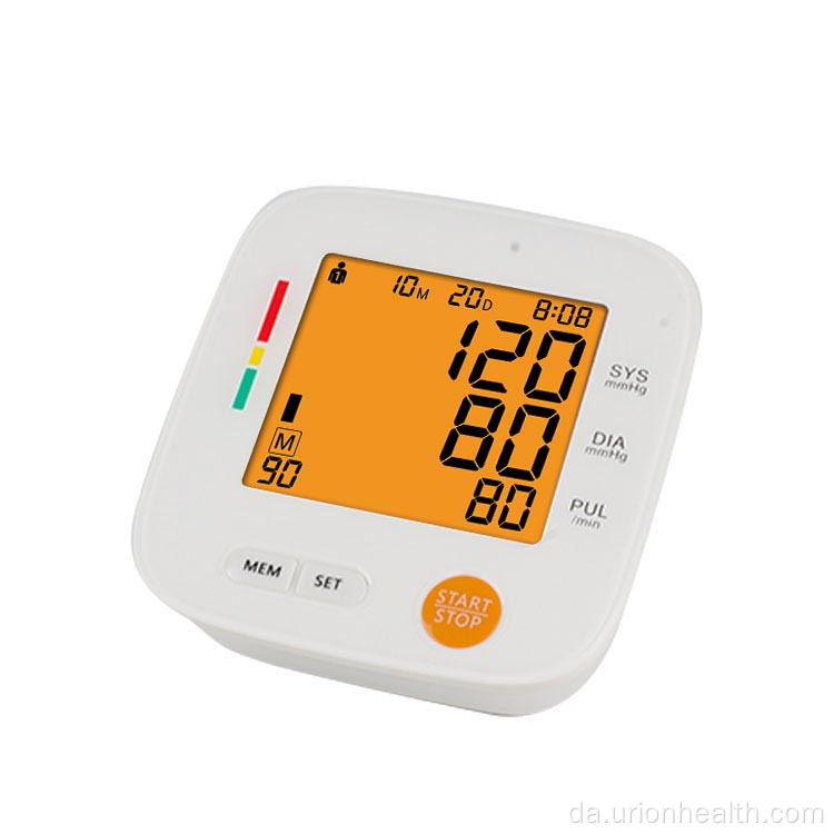 Automatisk elektronisk overarm blodtryksmonitor