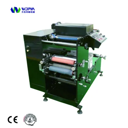 Wanjie 350mm Automatic Flexo Thermal Paper Label Coating Vanishing Lamination Machine (WJRS-350)