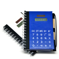 Calculatrice pour ordinateur portable Kraft avec stylo joint