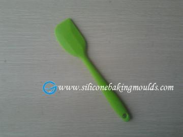 Durable Non-stick Flexible Silicone Spatula , Green Recycled Silicone Knife