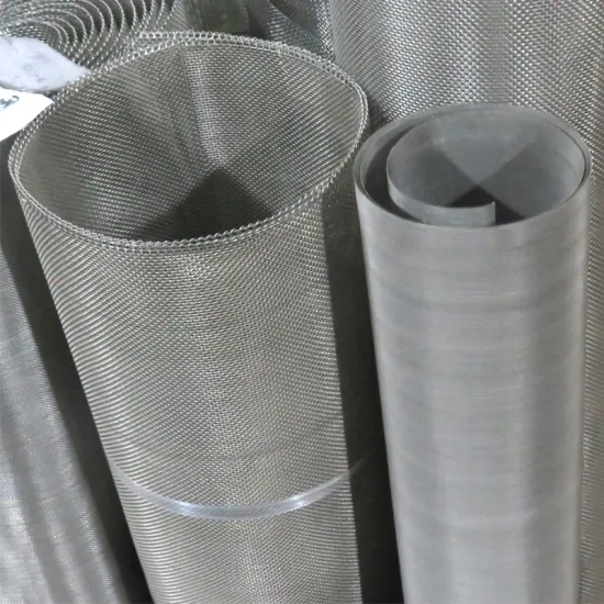 Food Grade 590 Micron 30 Mesh Stainless Steel Wire Mesh Screen