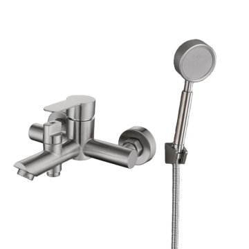 Wall-Mounted Bathtub Faucets with Hand Shower