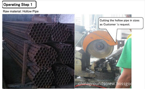 GROUND SCREW PIPE