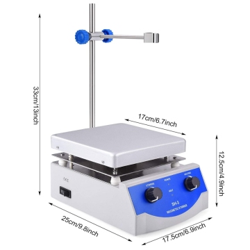 Larksci Digital Heating Mantle with Magnetic Stirrer Plate