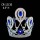 Wholesale Sapphire Beauty Queen Crowns CR-12130