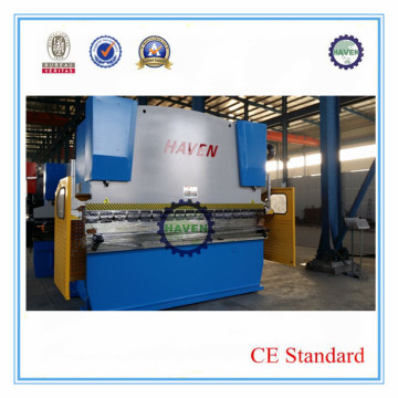 WC67K-63x2500 CNC hydraulic press brake metal plate bending machine CNC bending machine