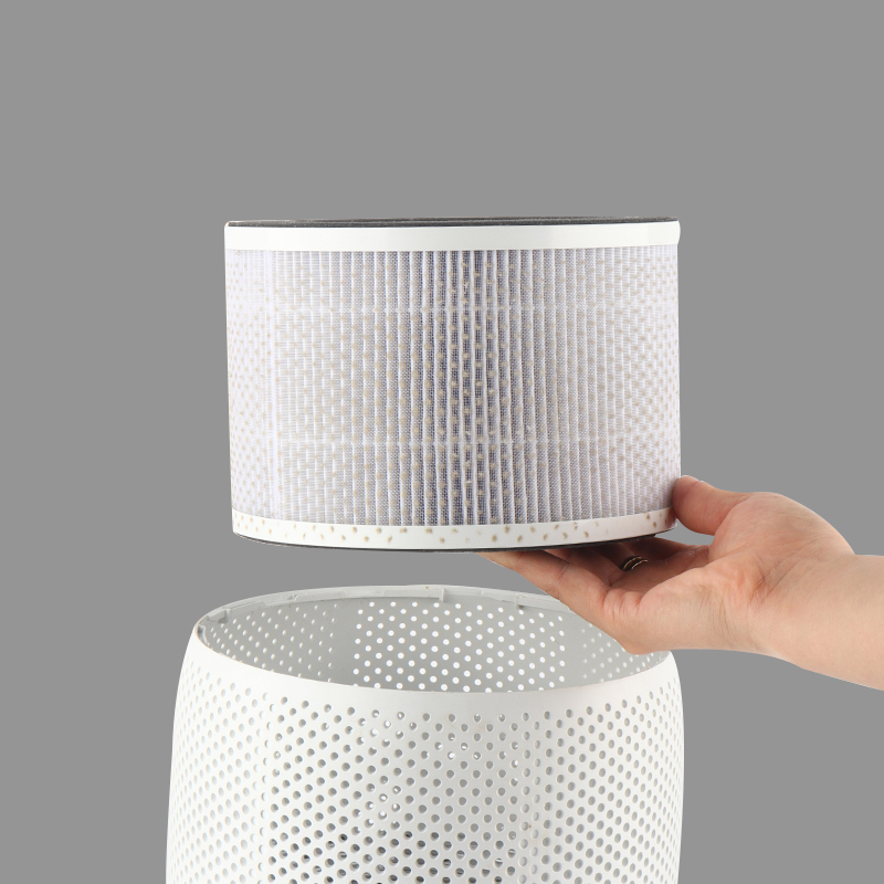 2024 new design ODM OEM Silent Air Purifier new product HEPA 13 filter electric plastic portable desktop air purifier