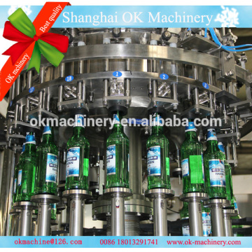 washing filling capping beer machinery/3 in 1 beer filling machine(CC-1)