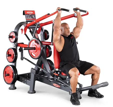 super deltoid press seated shoulder chest press